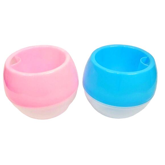 Lazy Plant Flower Pots Automatic Water Absorbing Succulent Unbreakable Set Of 2 - Picture 1 of 7